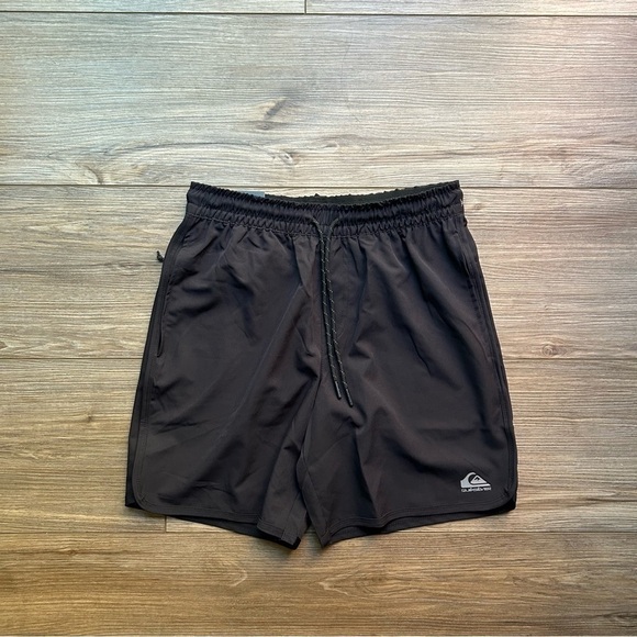Quicksilver | Dryflight Black Workout Running Shorts (Small) - Picture 1 of 10